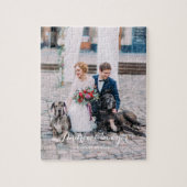 Aangepaste trouwfoto verticale puzzel (Verticaal)