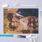 Aangepaste trouwfoto Voeg uw eigen foto toe Tissuepapier (Craft)