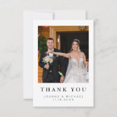 Aangepaste trouwkaart met foto, persoonlijke bedan (Voorkant)
