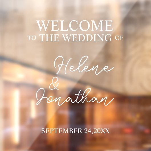 Aangepaste Trouwspiegel Decal, Douche, Partijen, Raamsticker (Vel 2)