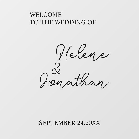 Aangepaste Trouwspiegel Decal, Douche, Partijen, Raamsticker (Vel)