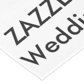 Aangepaste Trouwtafel Runner 16 "x 90" Medium Tafelloper (Hoek)