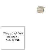 Aangepaste trouwuitnodigingen Bedankt Rubberstempel (Gestempeld)