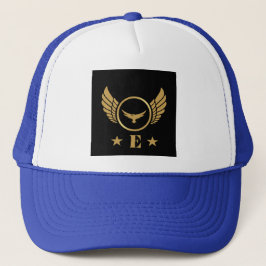 Aangepaste Trucker Hoed met Monogram E Hair Access Trucker Pet