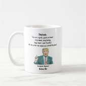 Aangepaste Trump Coffee-Mok voor katten Mam jouw n Koffiemok (Links)