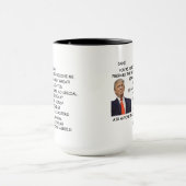 Aangepaste Trump mok Cadeau voor zoon Funny Zoon c (Midden)