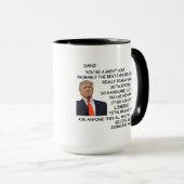 Aangepaste Trump mok Cadeau voor zoon Funny Zoon c (Voorkant rechts)