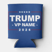 Aangepaste Trump Vice President 2024 Blikjeskoeler (Voorkant)