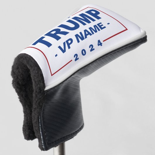 Aangepaste Trump Vice President 2024 Golfheadcover (3/4 voorkant)