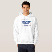 Aangepaste Trump Vice President 2024 Hoodie (Voorkant volledig)