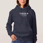 Aangepaste Trump Vice President 2024 Hoodie (Voorkant)