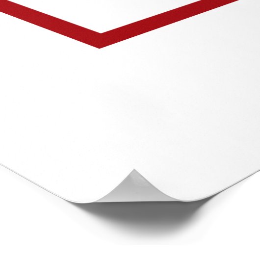 Aangepaste Trump Vice President 2024 Poster (Hoek)