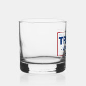 Aangepaste Trump Vice President 2024 Whisky Glas (Rechts)