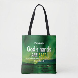 AANGEPASTE TRUST OP DE LORD TOTE BAG