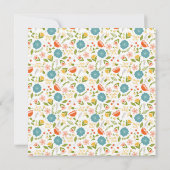 Aangepaste tuin Partij blote uitnodiging (Achterkant)