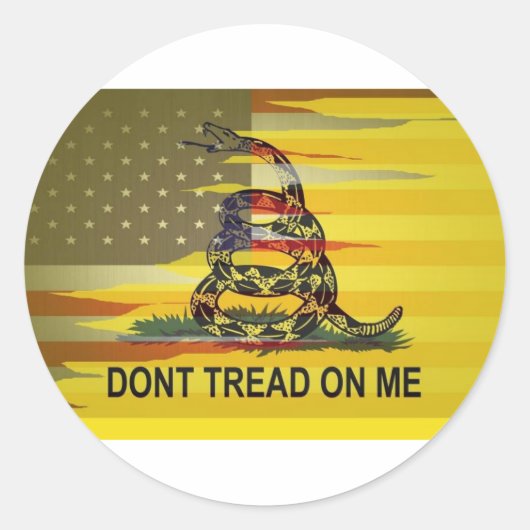 Aangepaste tuin ronde sticker (Voorkant)