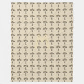 Aangepaste tulpen fleece deken (Voorkant)