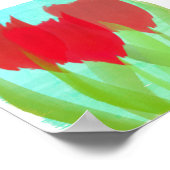 Aangepaste tulpen poster (Hoek)