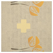 Aangepaste tulpen stof (Swatch)