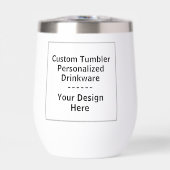 Aangepaste tumbler - Persoonlijk drankwaren cadeau (Voorkant)