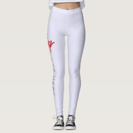 Aangepaste Turnnaam Ontwerp Over Lavendel Leggings