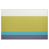 Aangepaste turquoise-, blauwe en Limoen Stripes-st Stof (Fat Quarter)