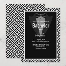 Aangepaste tuxedo voor zwarte bachelor