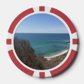 Aangepaste twee foto afbeelding afbeelding geperso poker chips (Voorkant)