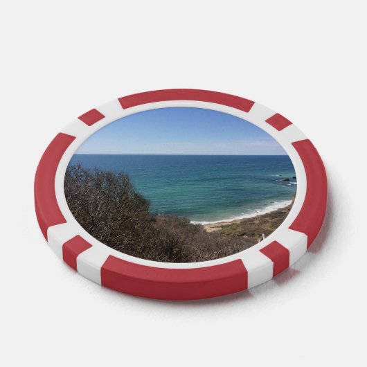 Aangepaste twee foto afbeelding afbeelding geperso poker chips (Enkel)