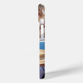 Aangepaste twee-foto iPhone Case met Naam Hoesje (Achterkant / Links)