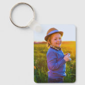 Aangepaste twee foto sleutelhanger (Voorkant)