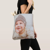 Aangepaste twee foto tote bag (Dichtbij)
