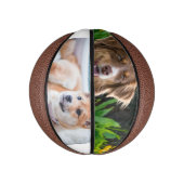 Aangepaste twee foto's basketbal (Verticaal)