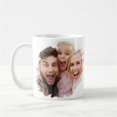 Aangepaste twee foto's koffiemok (Links)