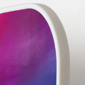 Aangepaste twee kanten voegen je foto hier Sjabloo Pickleball Paddle (Links Detail)