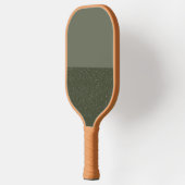Aangepaste tweekleurige mos groene pickleball padd paddle (Links)