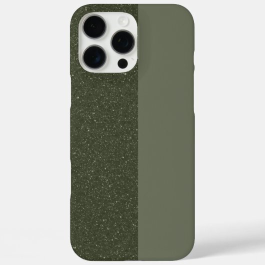 Aangepaste tweekleurige Moss Green iPhone 16 Pro M Case-Mate iPhone Case (Achterkant)