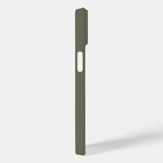 Aangepaste tweekleurige Moss Green Texture iPhone  Case-Mate iPhone Case (Achterkant / Rechts)