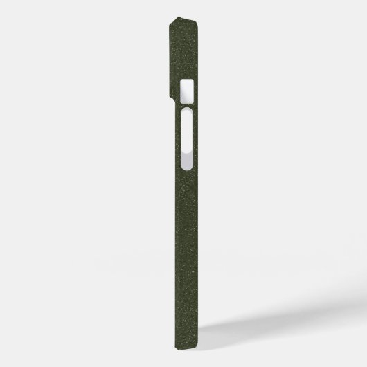 Aangepaste tweekleurige Moss Green Texture iPhone Case-Mate iPhone Case (Achterkant / Links)
