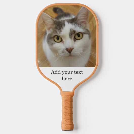 Aangepaste tweeledige tekst voor de fotonaam Aange Pickleball Paddle (Voorkant)