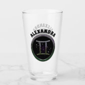 Aangepaste Tweelingen Glas (Voorkant)