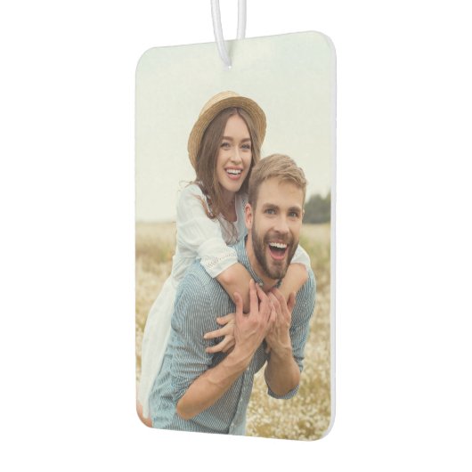 Aangepaste tweeslachtig paar fotoauto's luchtverfrisser (Links)