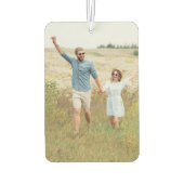 Aangepaste tweeslachtig paar fotoauto's luchtverfrisser (Achterkant)