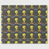 Aangepaste TWEETY™ Vogel Vrolijk Kerstfeest Cadeaupapier (Vlak)