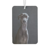 Aangepaste tweezijdige foto van Pet Dog Aangepaste Luchtverfrisser (Achterkant)