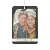 Aangepaste tweezijdige fotocar luchtverfrisser (Voorkant)