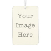 Aangepaste tweezijdige foto's Auto Luchtverfrisser (Achterkant)