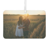 Aangepaste tweezijdige foto's Auto Luchtverfrisser (Achterkant)