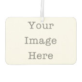 Aangepaste tweezijdige foto's Auto Luchtverfrisser (Achterkant)