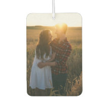 Aangepaste tweezijdige foto's Auto Luchtverfrisser